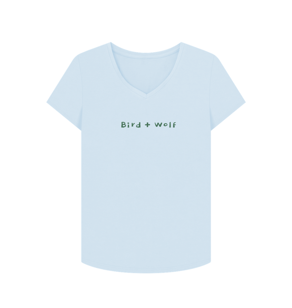Sky Blue Printed T-shirt