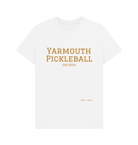 White Yarmouth Pickleball Classic Tee