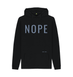 Black Printed Hoody Front