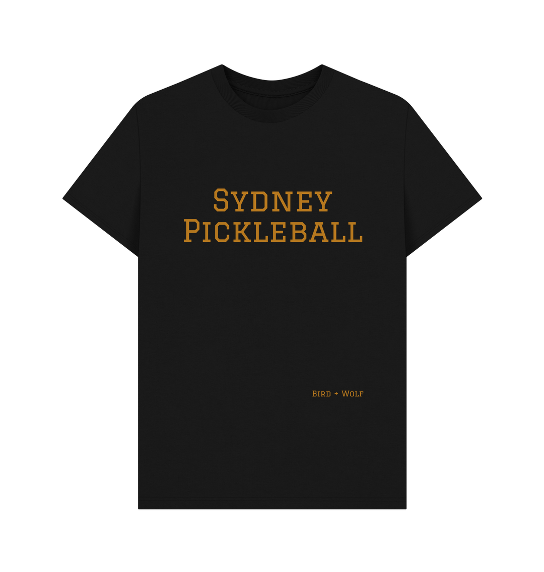 Black Sydney Pickleball Classic Tee