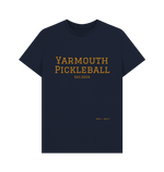 Navy Blue Yarmouth Pickleball Classic Tee