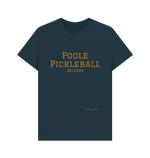 Denim Blue Poole Pickleball Classic Tee