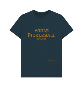 Denim Blue Poole Pickleball Classic Tee