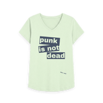 Pastel Green Printed T-shirt Front