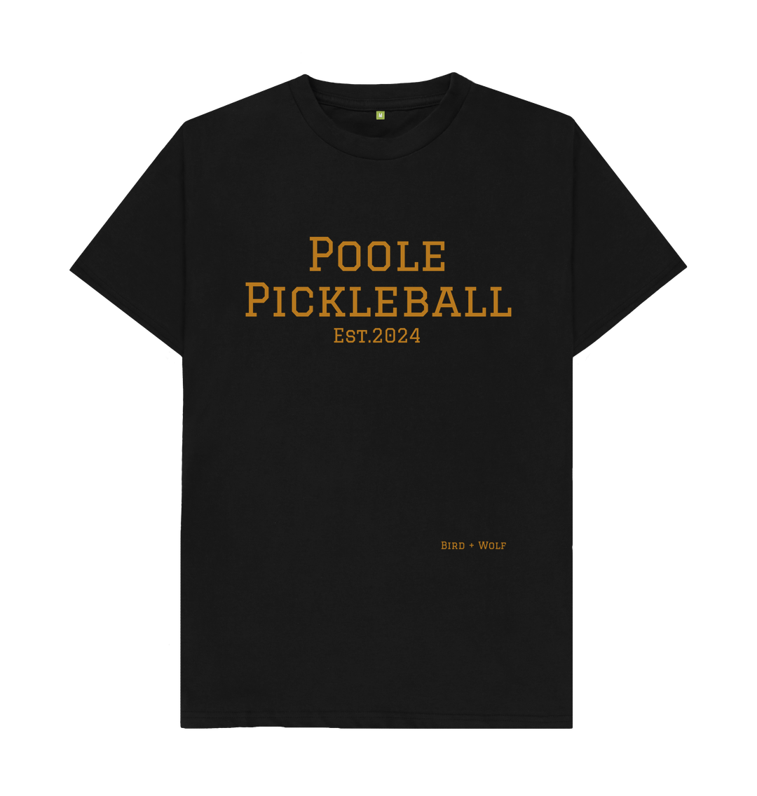 Black Poole Pickleball Classic Tee