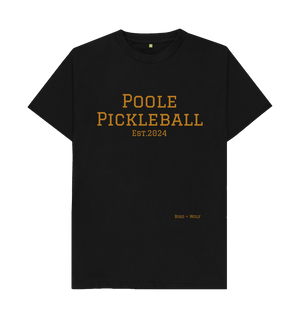 Black Poole Pickleball Classic Tee