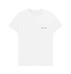 White Logo Classic Tee (Black) REVERSE