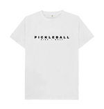 White Pickleball Classic Tee