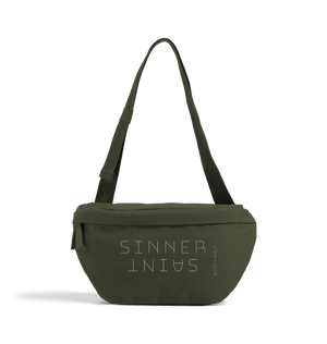 Pine Green Sinner Saint Recycled Cross Body Bag