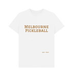 White Melbourne Pickleball Classic Tee