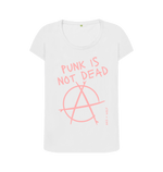 White Printed T-shirt Front