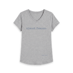 Athletic Grey Printed T-shirt Front