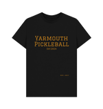 Black Yarmouth Pickleball Classic Tee