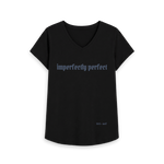 Black Printed T-shirt Front