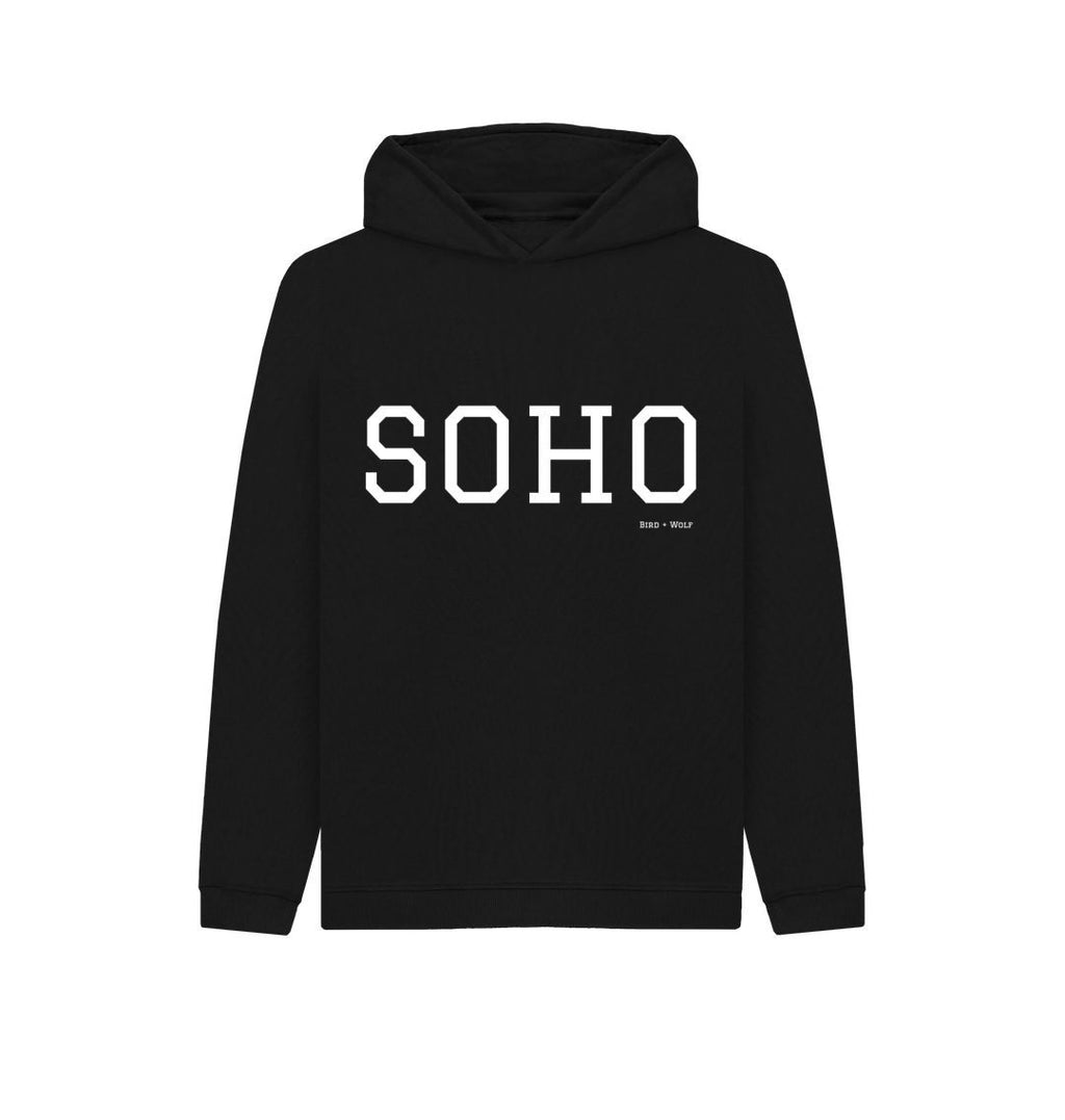 Black Soho Kids Cosy Hoodie