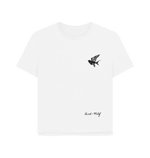 White Printed T-shirt Front