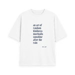 White Printed T-shirt Front
