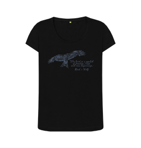 Black Bird Symbolism Scoop Tee