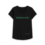 Black Printed T-shirt Front