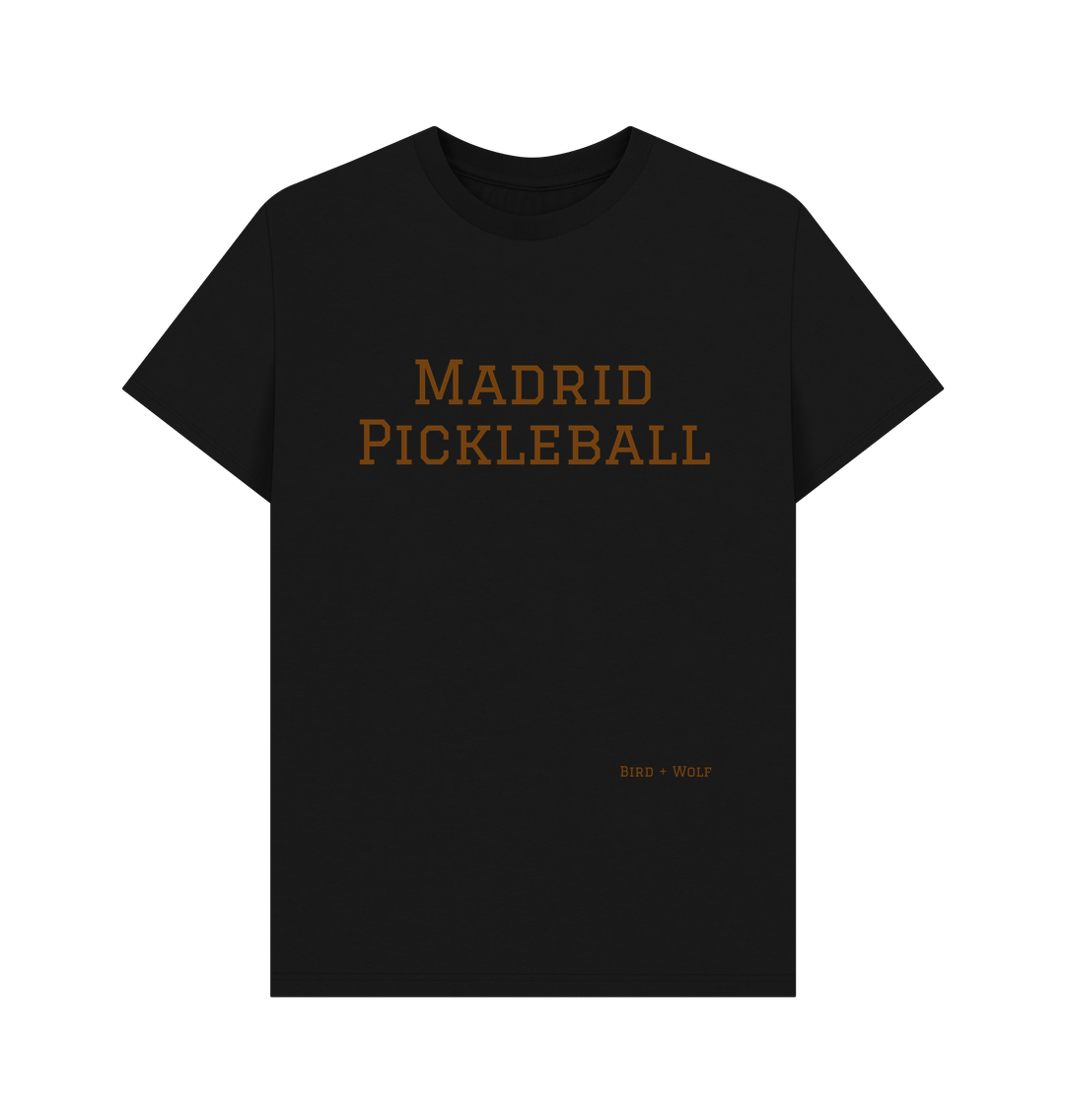 Black Madrid Pickleball Classic Tee