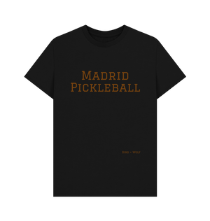 Black Madrid Pickleball Classic Tee