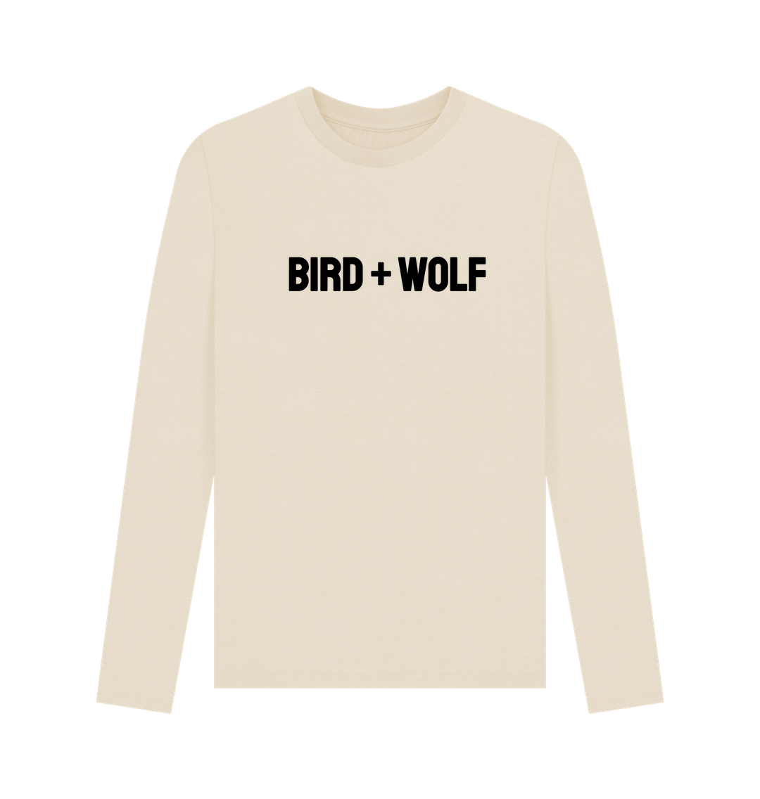 Oat Bird + Wolf Long Sleeve Tee (Mens Sizes)