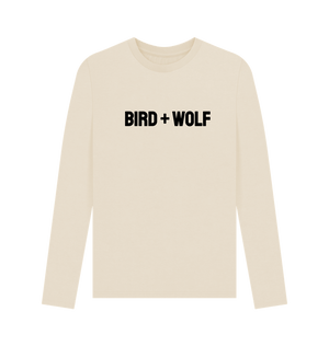 Oat Bird + Wolf Long Sleeve Tee (Mens Sizes)