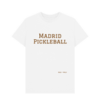 White Madrid Pickleball Classic Tee