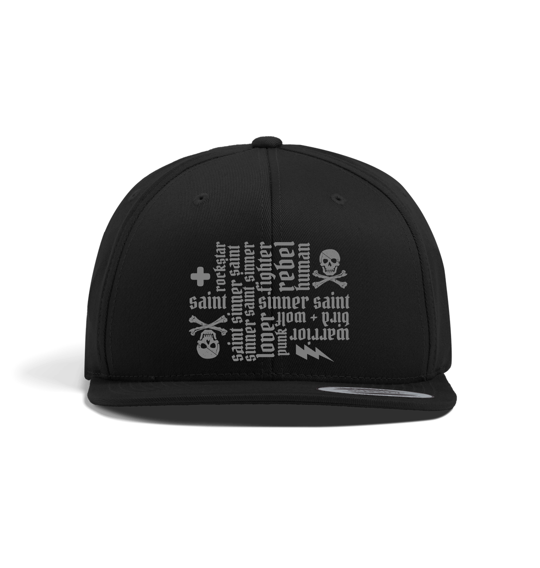 Black Saint Sinner + More Snap Back Cap