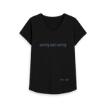 Black Printed T-shirt Front