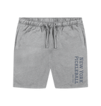 Athletic Grey New York Pickleball Cosy Shorts (Grey Lettering)