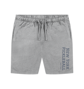 Athletic Grey New York Pickleball Cosy Shorts (Grey Lettering)