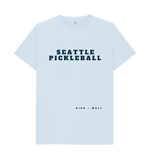 Sky Blue Seattle Pickleball Classic Tee