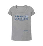 Athletic Grey The Island Beach Club Scoop Neck Tee