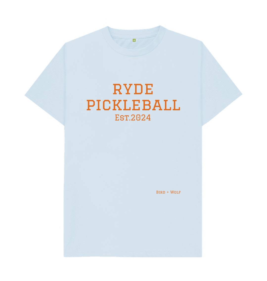 Sky Blue Ryde Pickleball Classic Tee