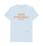 Sky Blue Ryde Pickleball Classic Tee