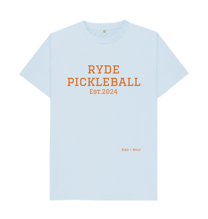 Sky Blue Ryde Pickleball Classic Tee