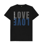 Black Printed T-shirt Front