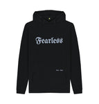 Black Fearless Scoop Hoodie (Gothic\/Grey)