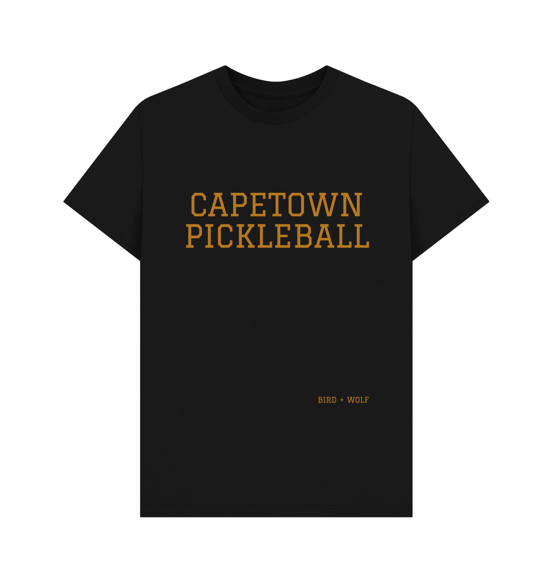 Black Capetown Pickleball Classic Tee