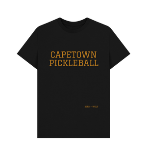 Black Capetown Pickleball Classic Tee