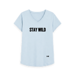 Sky Blue Printed T-shirt Front