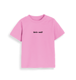 Bubblegum Pink Bird + Wolf Baby Tee