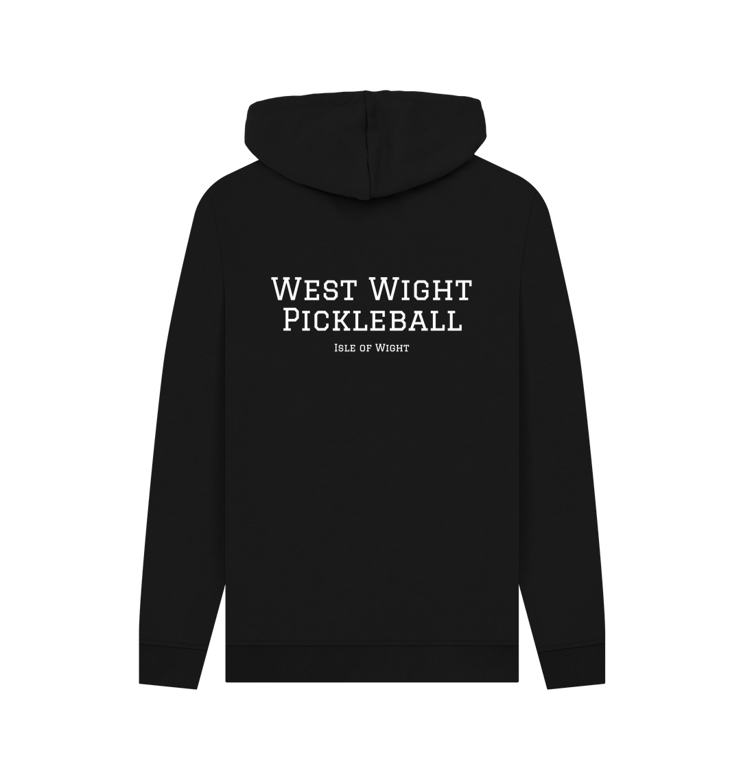 Black Printed Hoody