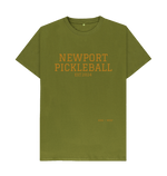 Moss Green Newport Pickleball Classic Tee