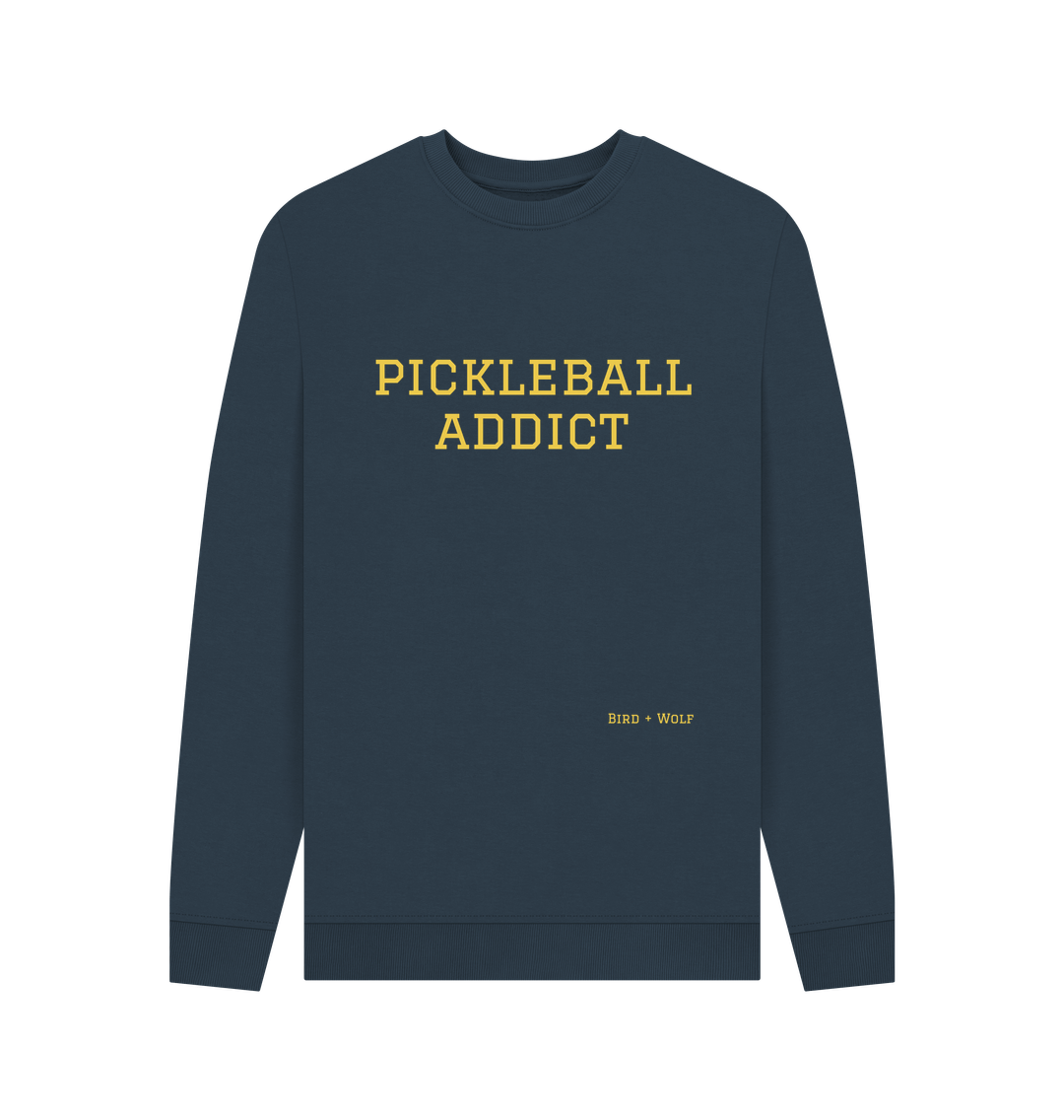 Navy Blue Pickleball Addict Cosy Sweatshirt