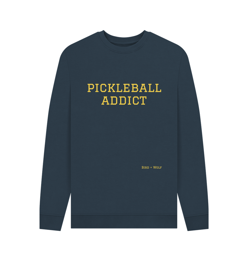 Navy Blue Pickleball Addict Cosy Sweatshirt