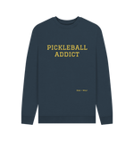 Navy Blue Pickleball Addict Cosy Sweatshirt