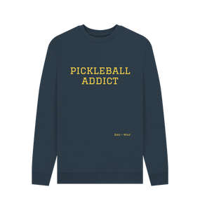 Navy Blue Pickleball Addict Cosy Sweatshirt