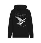 Black Bird Symbolism Chunky Hoodie